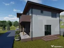 Casa P+1 la rosu, 4 camere, 135 mp, zona Dumbrava