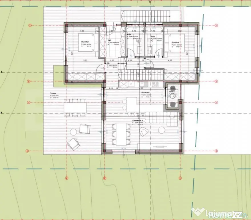 Teren autorizat, 908 mp, Salicea, utilitati, casa individual - Salicea (Cluj)
