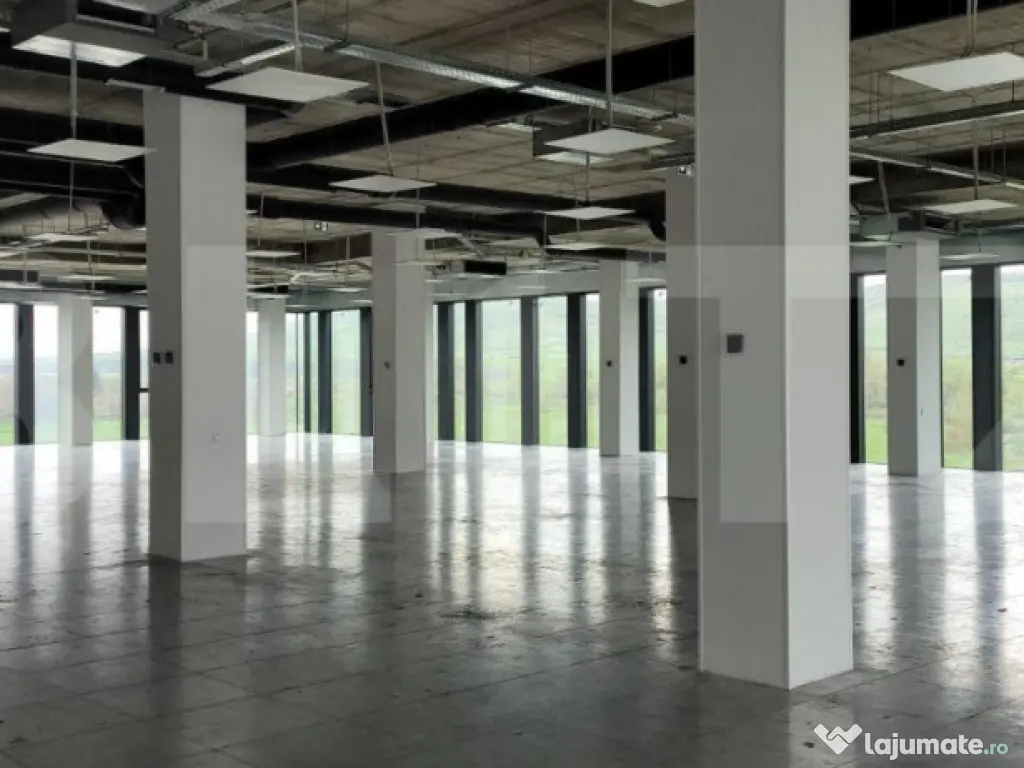 Comision 0%!Spatii de birou Clasa A, parcari subterane, fata