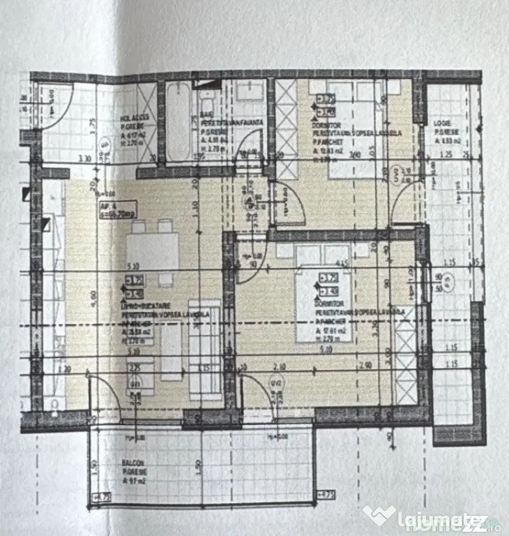 Apartament 3 camere, bloc nou, Radauti