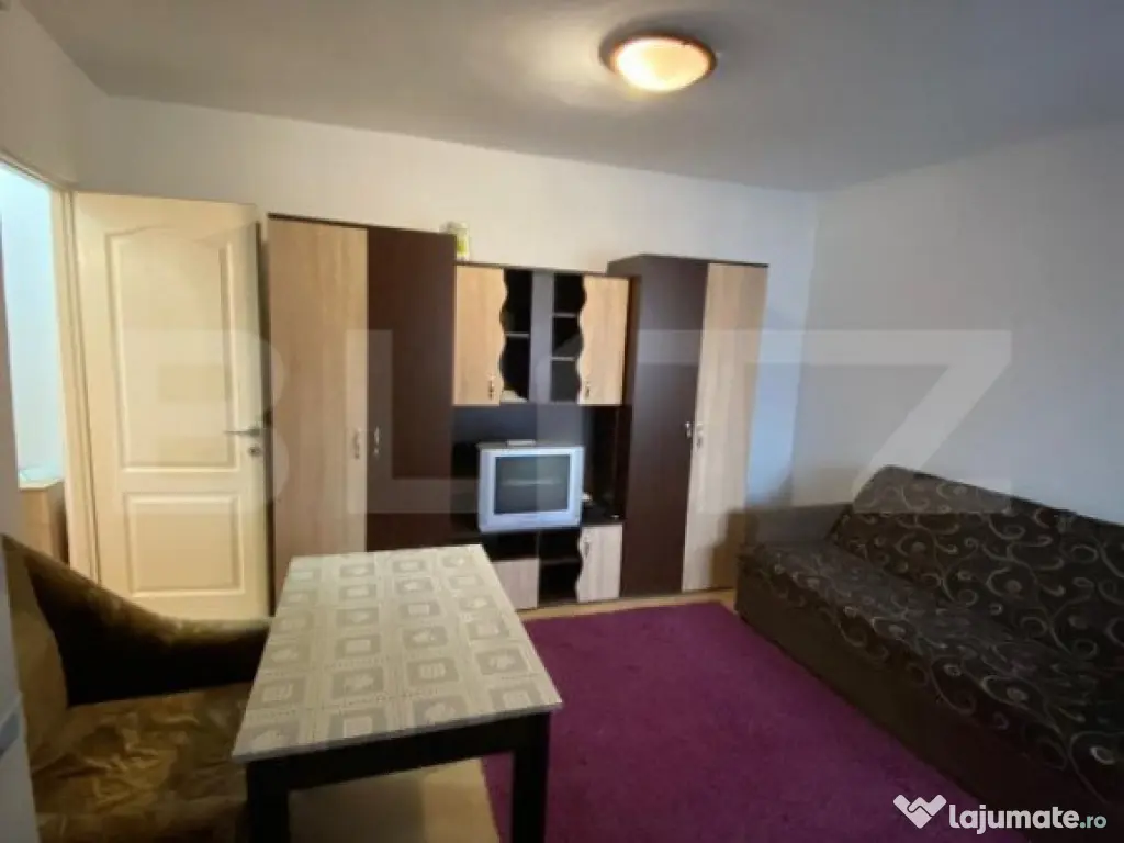 Garsoniera de inchiriat, 27 mp, Calea Moldovei