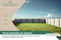 Teren intravilan 828 mp, utilități complete, zona Bujac, A