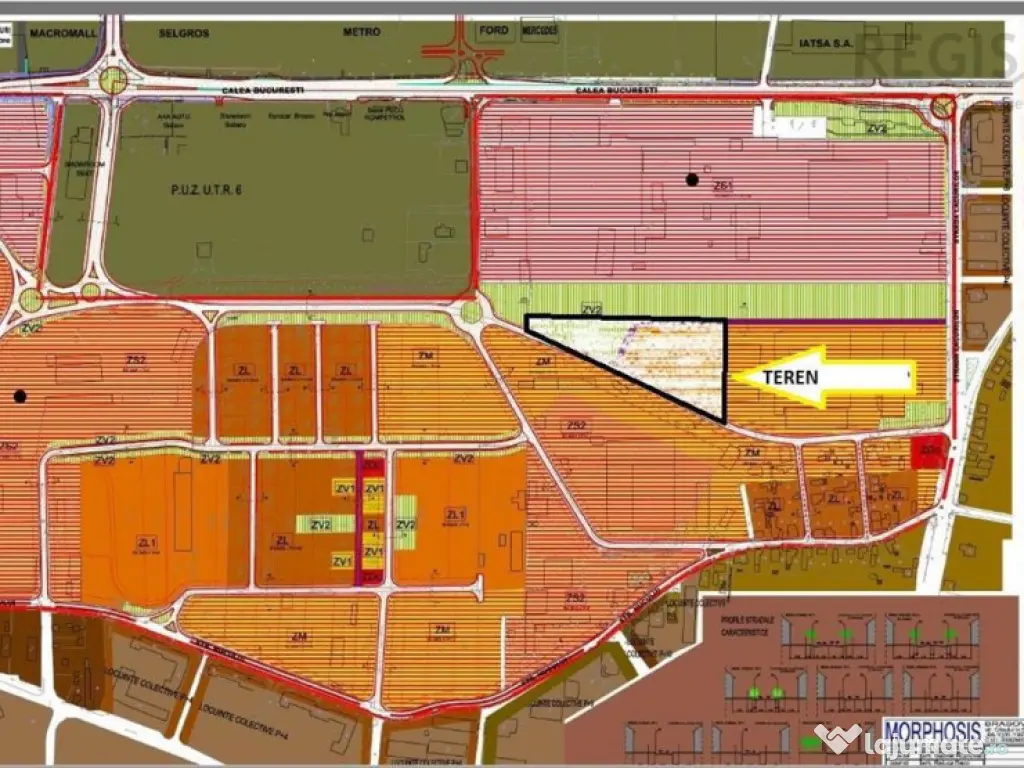 Teren pentru Blocuri/ Mall, 13500 mp, Noua Darste