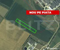 Teren extravilan de vanzare, 9512 mp, in vecinatatea fabrici