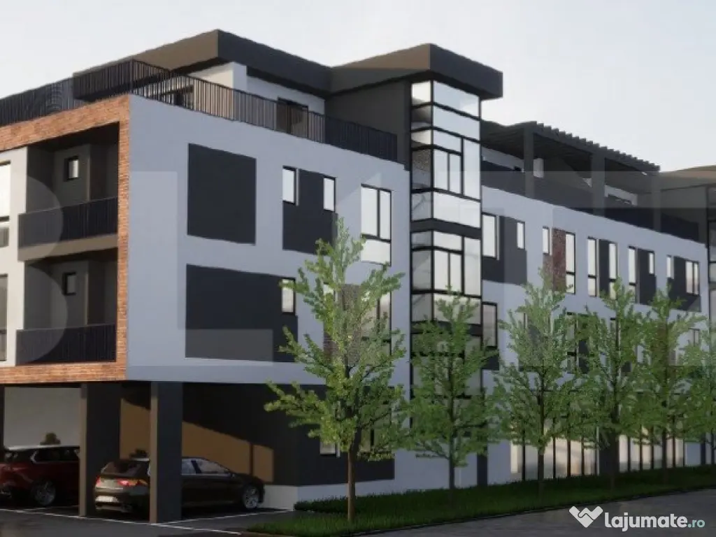 Penthouse cu terasa, 3 camere, 2 bai, decomandat, Zona Cetat