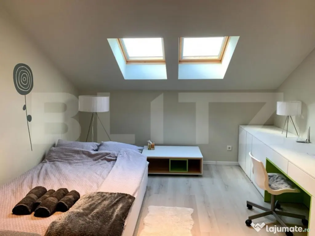 Garsoniera moderna, 32 mp, chirie facturata, zona piata de v