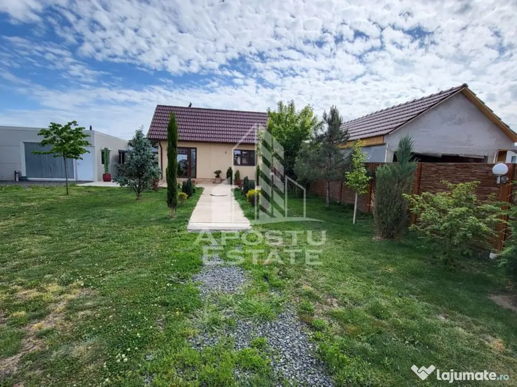 Casa individuala,teren de 726 mp+proiect aprobat pt duplex,Dumbravita - Dumbravita (Timis)