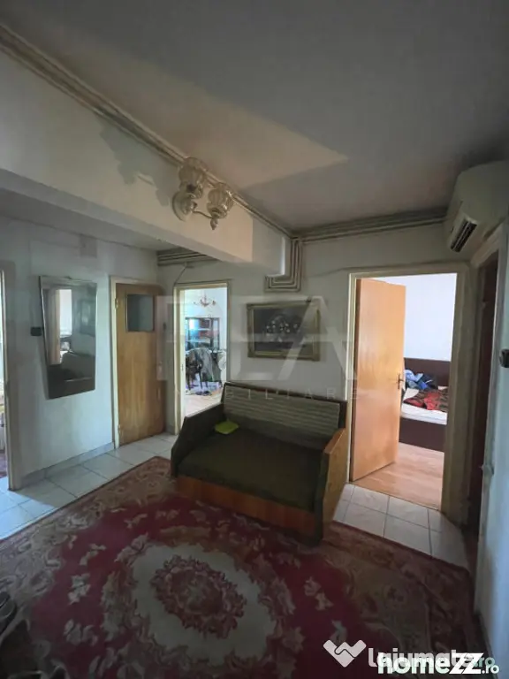 4 camere, Titan, decomandat, centrala, et. 4, 83mp, metrou,