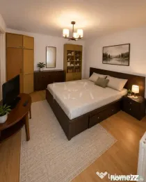 4 camere, Titan, decomandat, centrala, et. 4, 83mp, metrou,