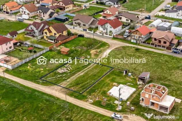 PRET NOU! Teren intravilan 748 mp - Sanleani, Arad - COMI...