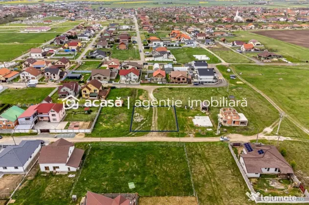 PRET NOU! Teren intravilan 748 mp - Sanleani, Arad - COMI...
