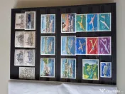 Clasor nou 16 file plin cu timbre România!!! 
