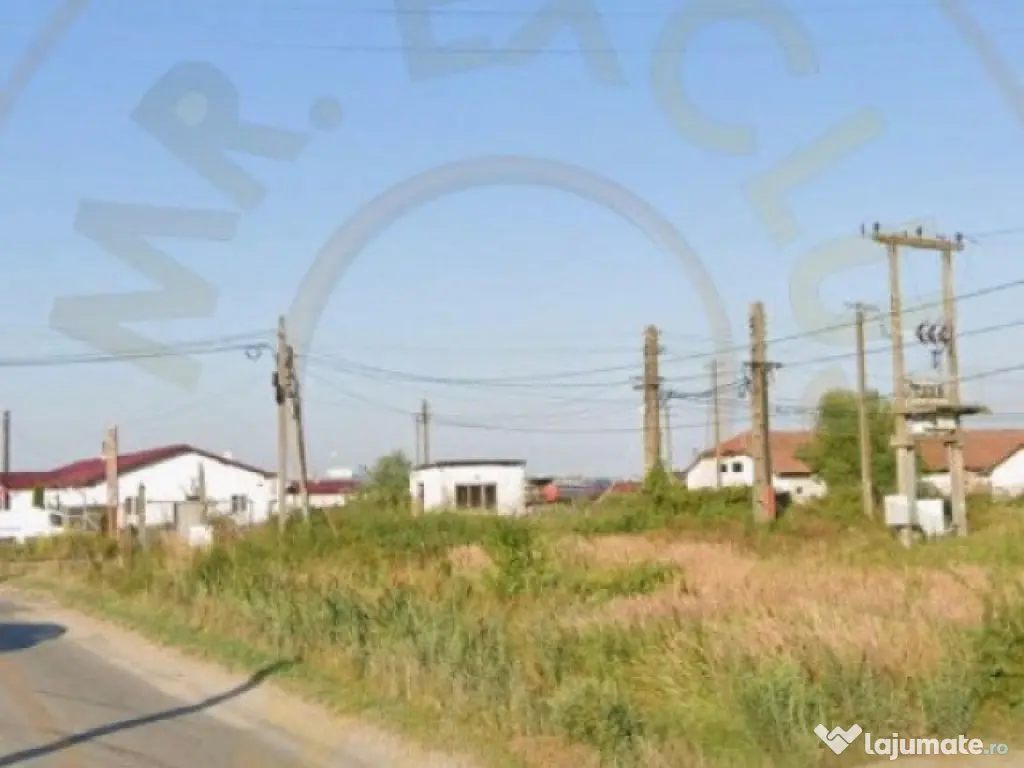 Teren intravilan 2171 mp Cateasca Arges, deschidere 49 ml