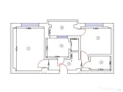 Apartament decomandat cu 2 camere, etaj1/3, Vaslui, Vis-a-vi 