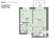 De vânzare apartament 2 camere în Nusco City Faza 2,Sos. Pipera 48 