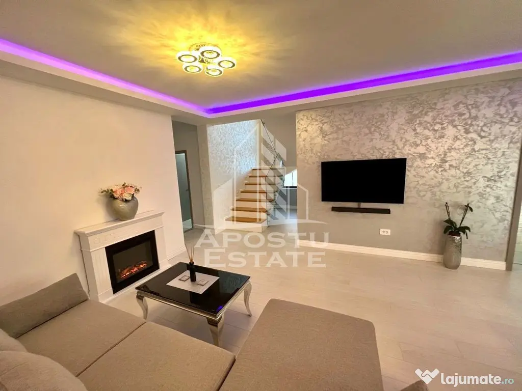 Duplex smart,5 camere,utilat si mobilat lux,Dumbravita Central - Dumbravita (Timis)