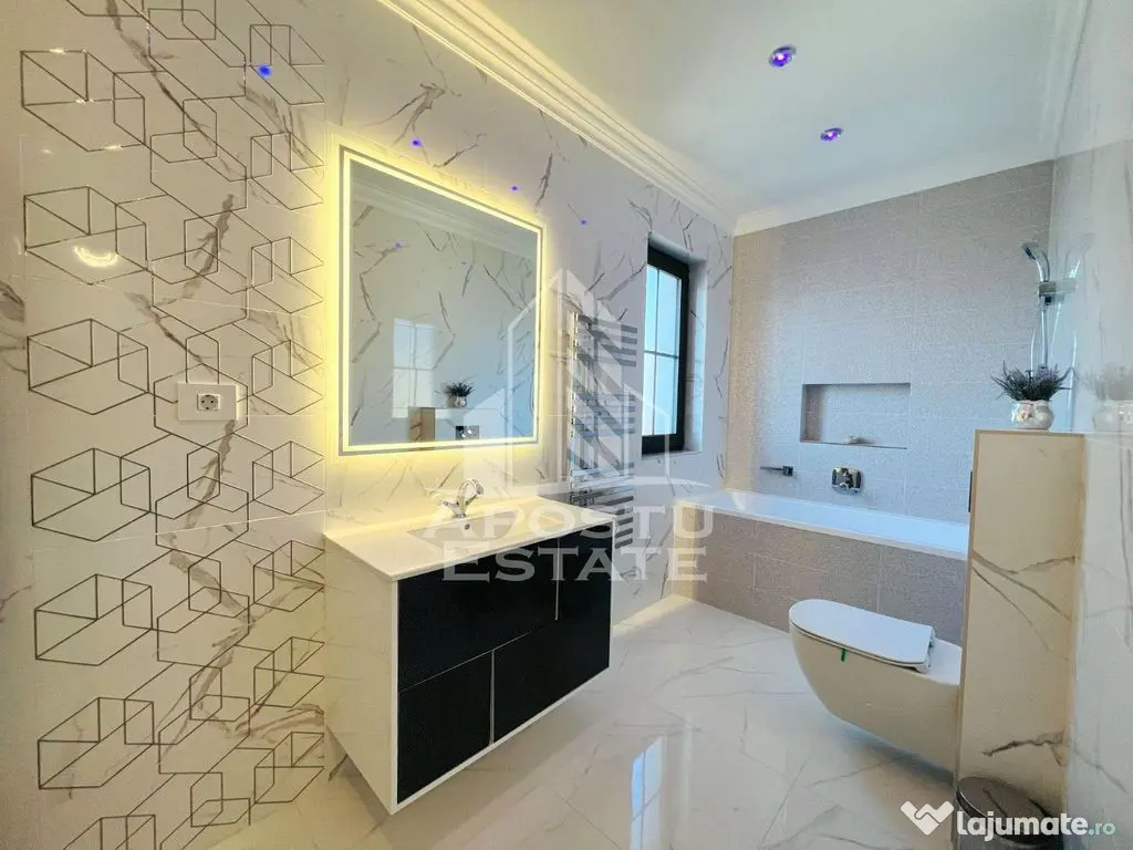 Duplex smart,5 camere,utilat si mobilat lux,Dumbravita Central - Dumbravita (Timis)