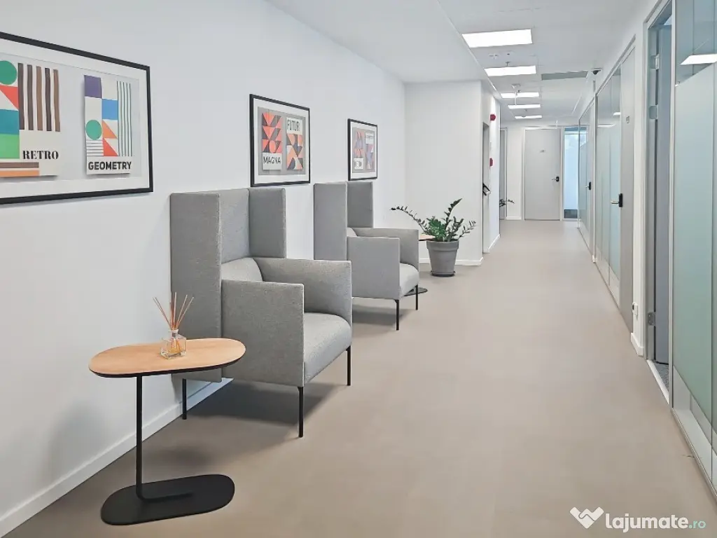 Spațiu de birou privat pentru 5 persoane în Regus City Gate