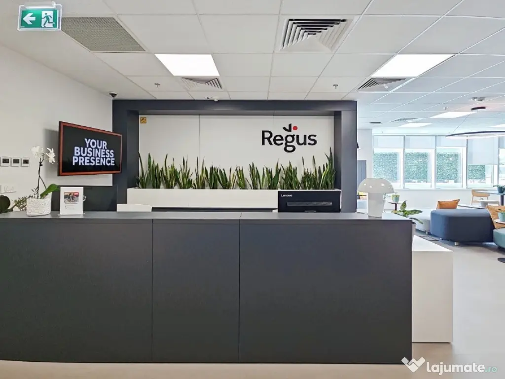 Spațiu de birou privat pentru 5 persoane în Regus City Gate