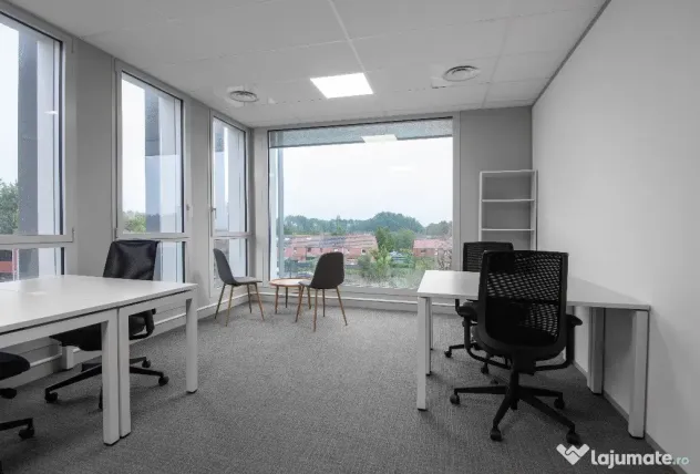 Spațiu de birou privat pentru 4 persoane în Regus Green Gate