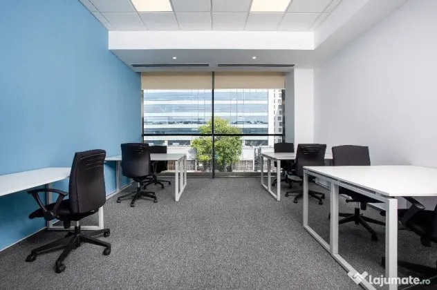 Spațiu de birou privat pentru 4 persoane în Regus Anchor Business
