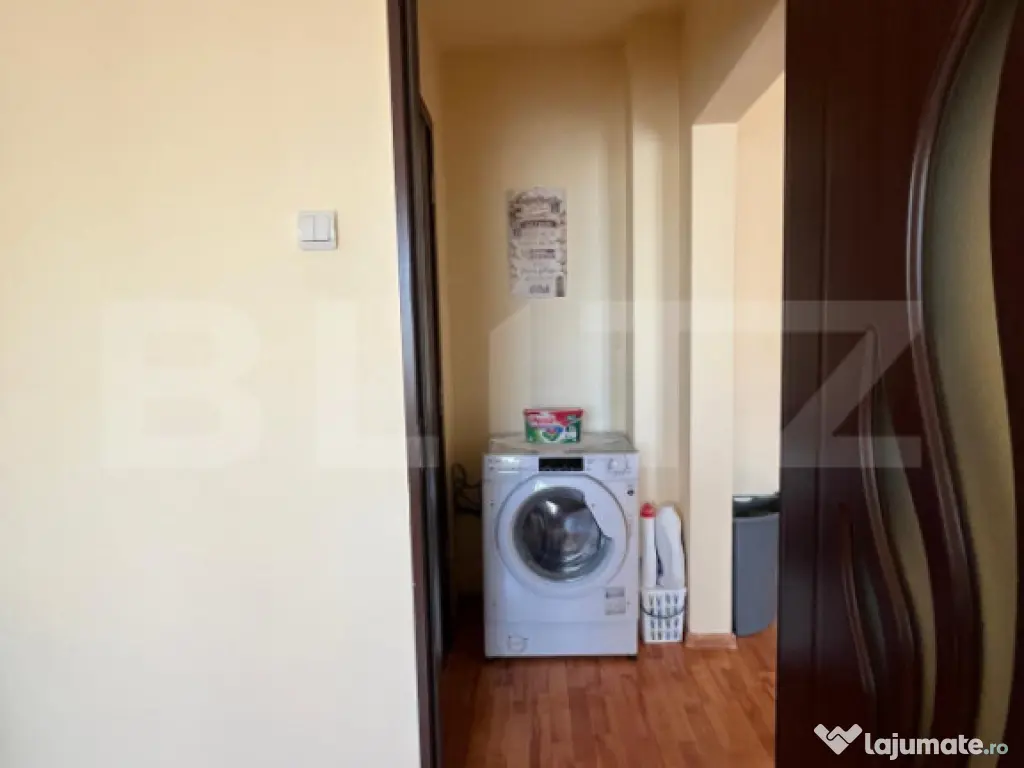 Apartament cu 2 camere, 35,60mp, semidecomandat, zona Kaufla