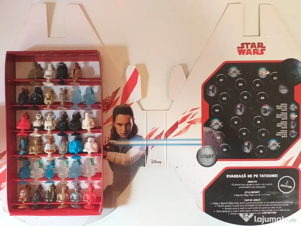 Colectii jucarii figurine stikeez strumpfi star wars gasca zurli submarin fotbal