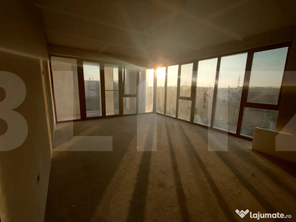Apartament cu 2 camere, etaj intermediar, terasa, Braytim