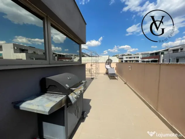 Apartament cu 5 camere si terasa spatioasa + 2 locuri de par