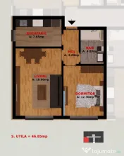 Garsoniere si Apartamente 2 camere. Rate la Dezvoltator Dezvoltator! 