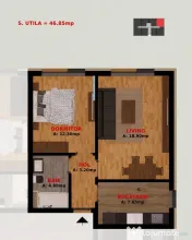 Garsoniere si Apartamente 2 camere. Rate la Dezvoltator Dezvoltator! 