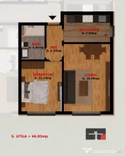 Garsoniere si Apartamente 2 camere. Rate la Dezvoltator Dezvoltator! 