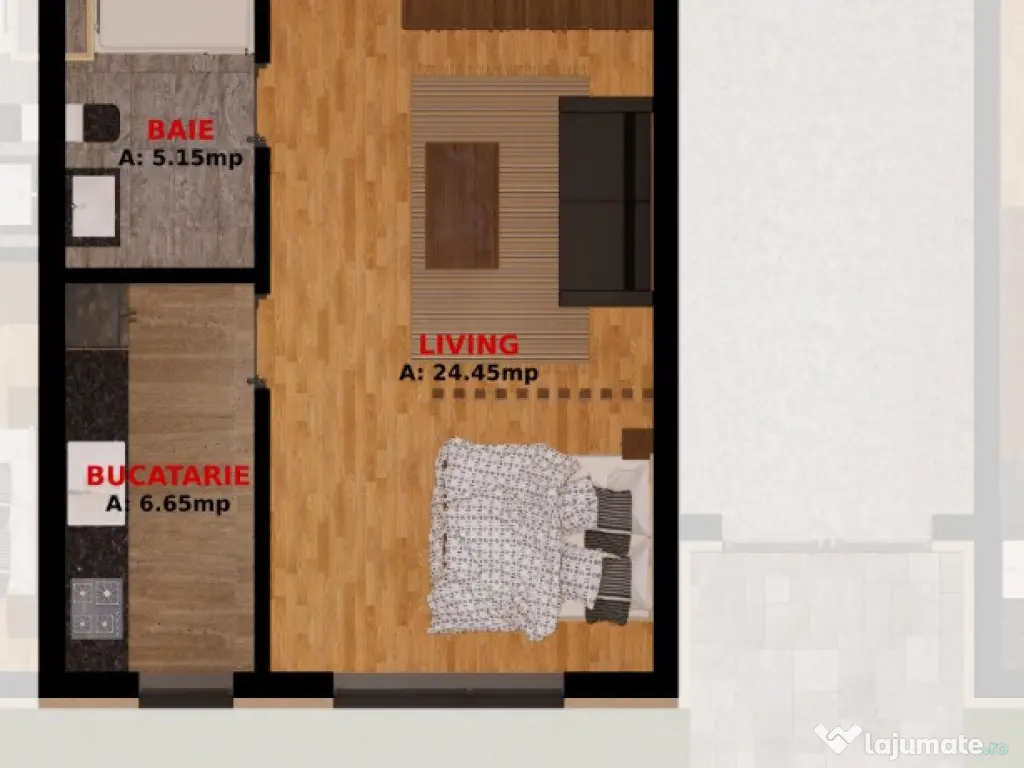 Garsoniere si Apartamente 2 camere. Direct Dezvoltator.