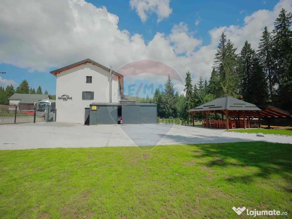 Hotel-Spa-Restaurant nou de Vânzare, 26 Camere, în Padiș,