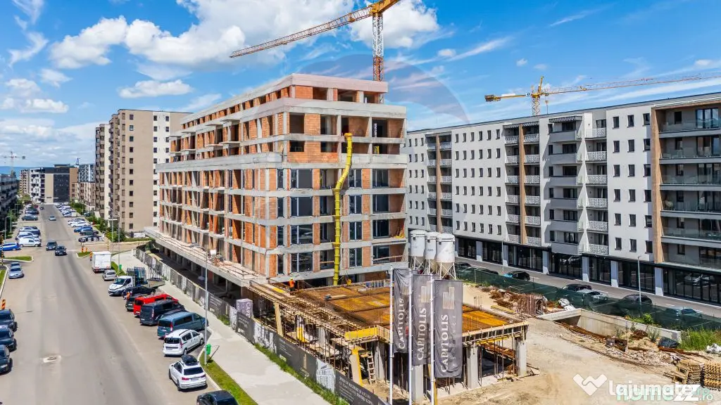 Apartament cu 2 camere, orientare E, etaj 4, Capitolis Re...