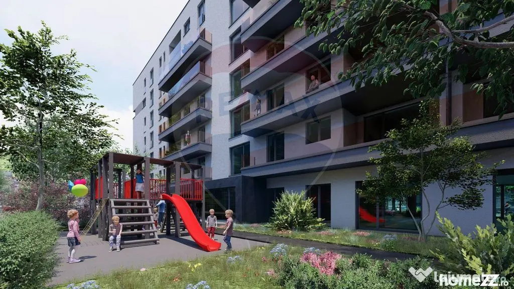 Apartament cu 2 camere, orientare E, etaj 4, Capitolis Re...