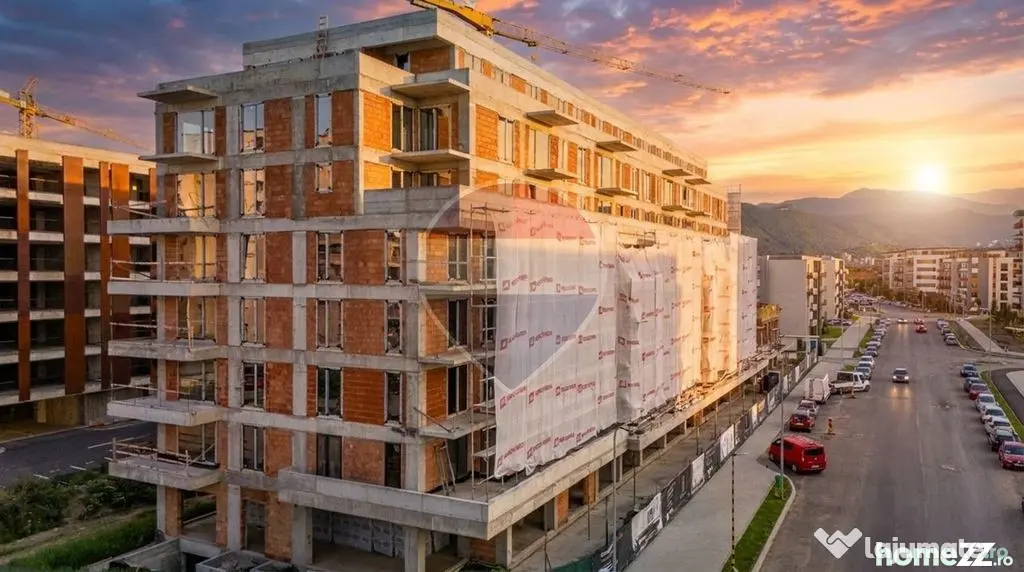 Apartament cu 2 camere, orientare E, etaj 4, Capitolis Re...