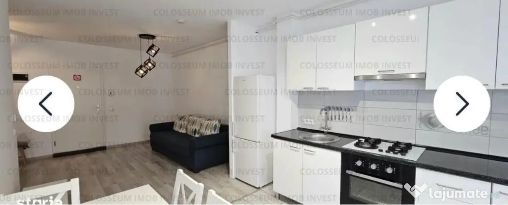 Studio | 44 mp | Mobilat și utilat | Avangarden Bartolomeu.
