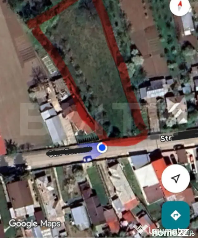 Teren intravilat 1777 mp, front 16 m, zona centru Aricestii - Aricestii Rahtivani (Prahova)