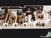 Apartament superb cu 3 camere de in zona Pipera 