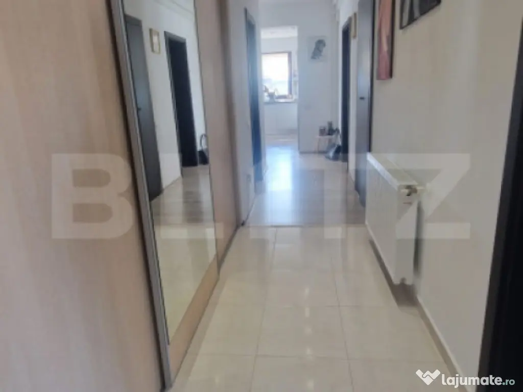 Apartament 4 camere zona Tractorul, decomandat 17 mp terase