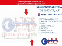 ID 8263 DE ÎNCHIRIAT - SPAȚIU ULTRACENTRAL