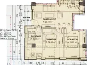 APARTAMENT 3 CAMERE - BLOC NOU CALEA GIULESTI 