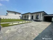Casa SINGULARA pe parter | placa de beton | 525mp teren | garaj 