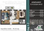 Reducere! Apartament spatios 2 camere bloc nou langa parc, z