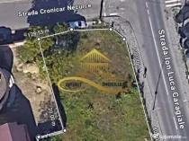 Teren intravilan in Bacau cu dublu front stradal dezvolta...