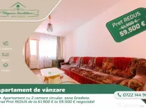 Apartament cu 2 camere circular, zona Gradiste, Arad