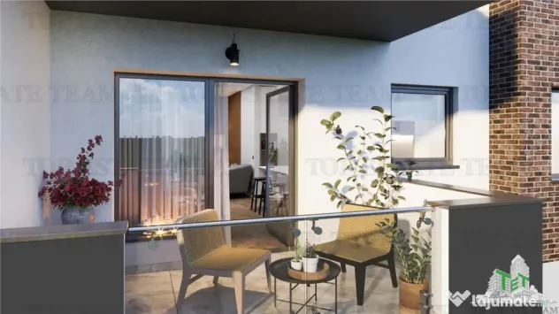 Apartament 2 camere spatios 63mp utili balcon bloc nou secto