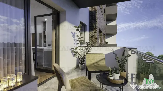 Apartament 2 camere spatios 63mp utili balcon bloc nou secto