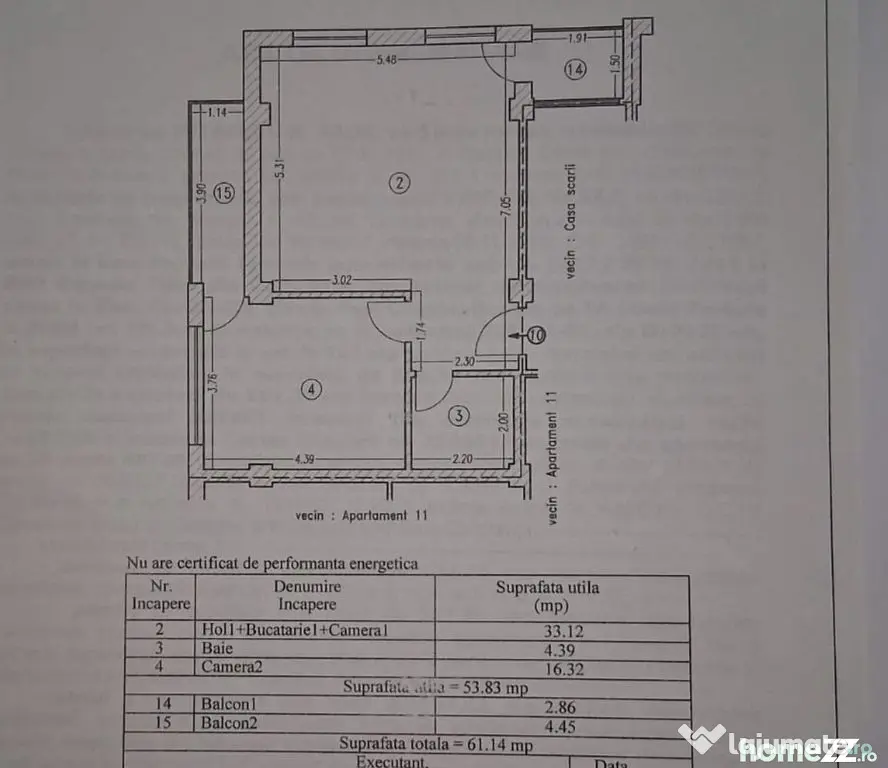 Apartament 2 camere zona Primo - Constanta (Constanta)